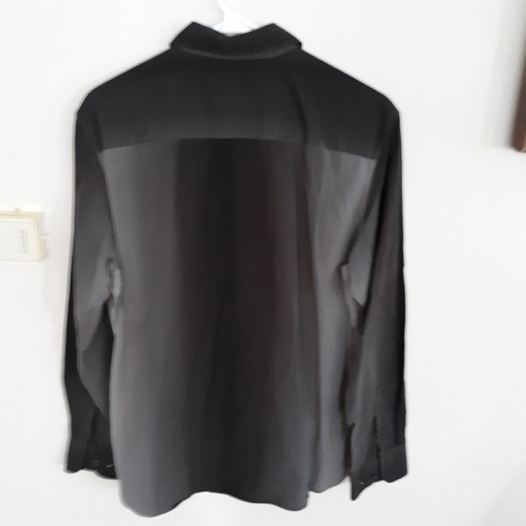 Calvin Klein Mens Medium Button Down Shirt - Picture 3 of 8